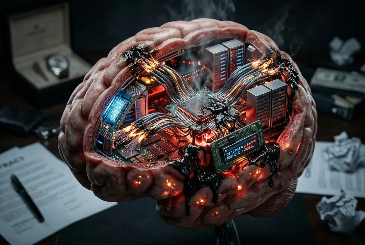 Sypiasz 5h? Twoja głowa tonie w śmieciach. Blokujesz mycie procesora i rano budzisz się z zalanym silnikiem. Wypłucz ten syf, zanim Twój system padnie na amen.