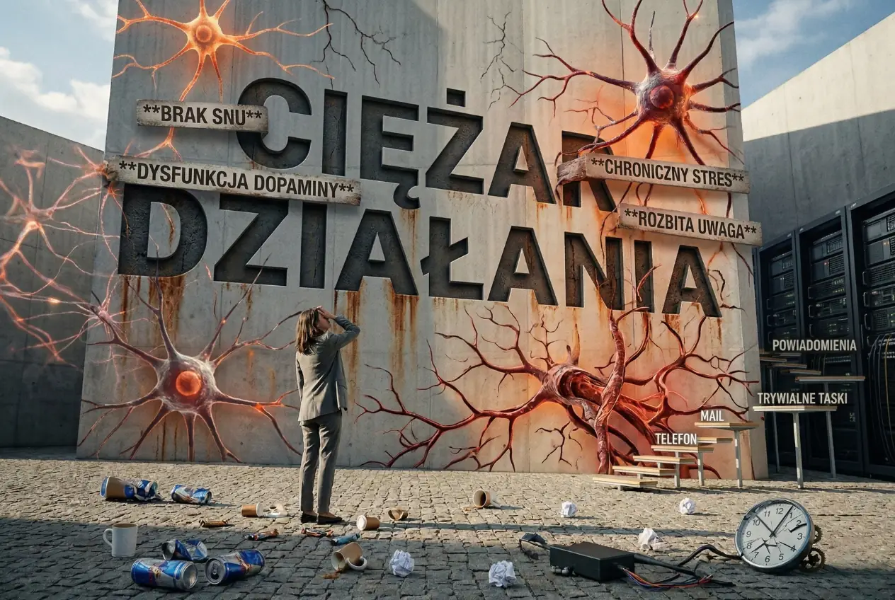 Jak przestać odkładać kluczowe zadania: Mechanizm sabotażu sukcesu i odzyskiwanie sprawczości w działaniu.