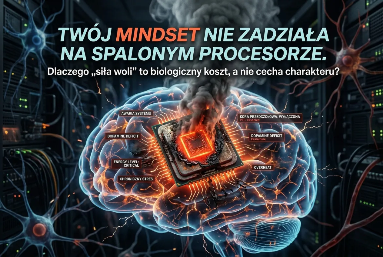 Biologiczne fundamenty siły woli: Jak dbać o system nerwowy i zapobiegać wypaleniu, gdy sama motywacja przestaje wystarczać.
