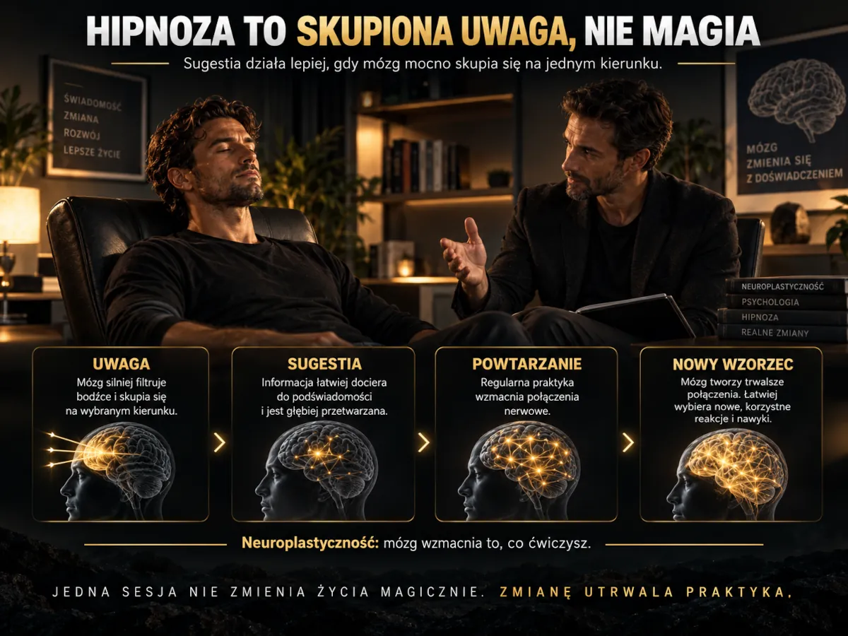 Hipnoza i sugestia wpływająca na automatyczne procesy